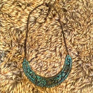 Free People Turquoise Statement Necklace